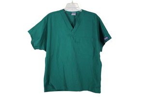 Cherokee Green Scrub Tops | S