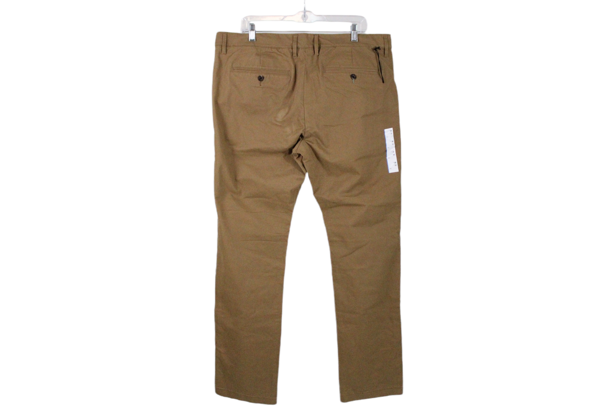 NEW Goodfellow Brown Chino Slim Fit Hennepin Pants | 38X32