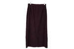 Norton McNaughton Burgundy Suede Finish Skirt | 10