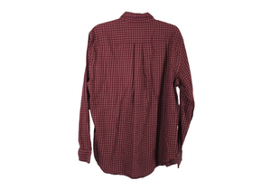Croft & Barrow Easy Care Red Plaid Shirt | L