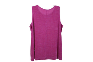 Vikki Vi Pink Acetate Tank | 1X