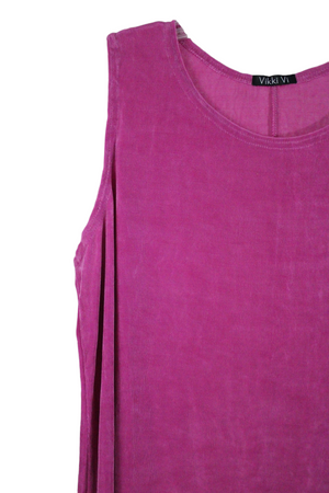Vikki Vi Pink Acetate Tank | 1X