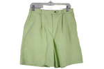 Talbots Lime Green High Rise Shorts | 12