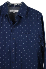 PD&C Blue Anchor Button Down | M