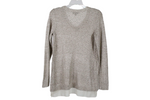 The Limited Tan Sequined Sweater | XS