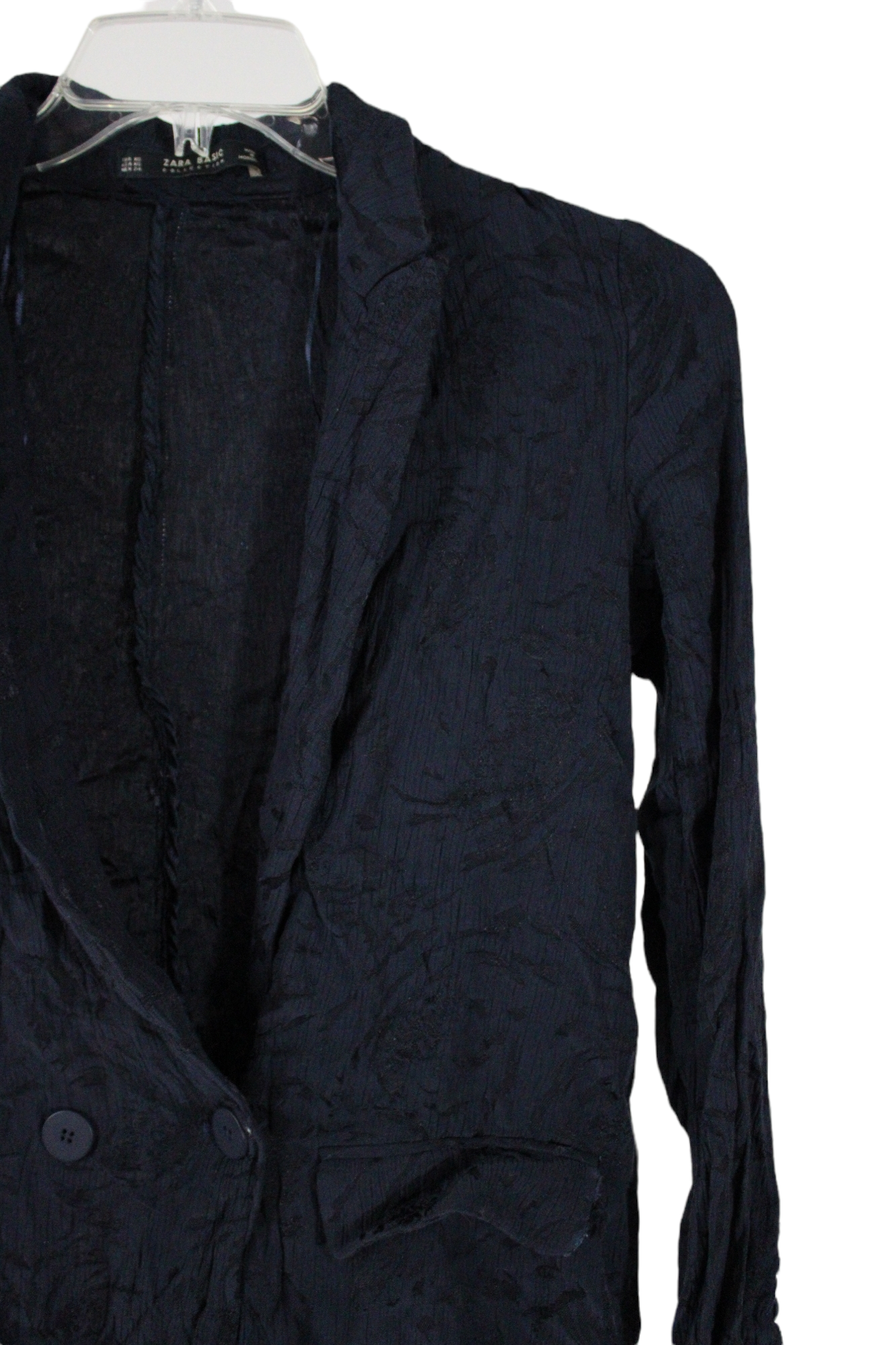 Zara Basic Collection Blue Floral | XS