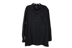 Trust USA Black Suede Finish Shirt | XL