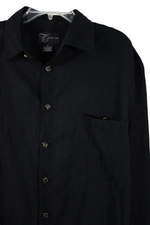 Trust USA Black Suede Finish Shirt | XL