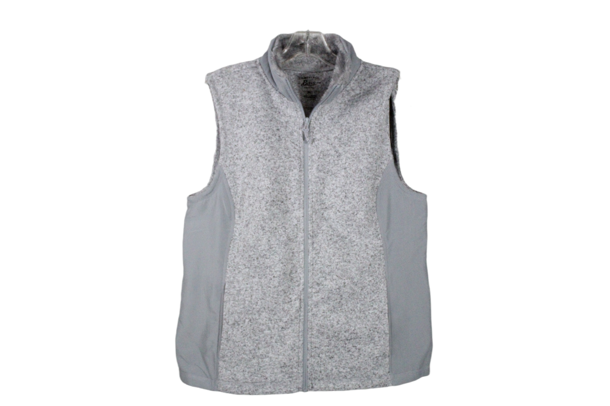 G.H. Bass & Co. Gray Zip Up Vest | M