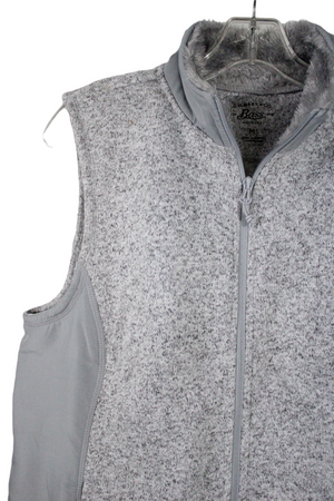 G.H. Bass & Co. Gray Zip Up Vest | M
