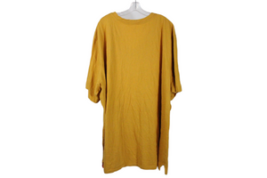 Boulder Creek Trading Company Yellow Henley Shirt | 4XL Tall