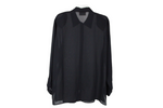 Kathi Lee Woman Black Sheer Blouse | 16W