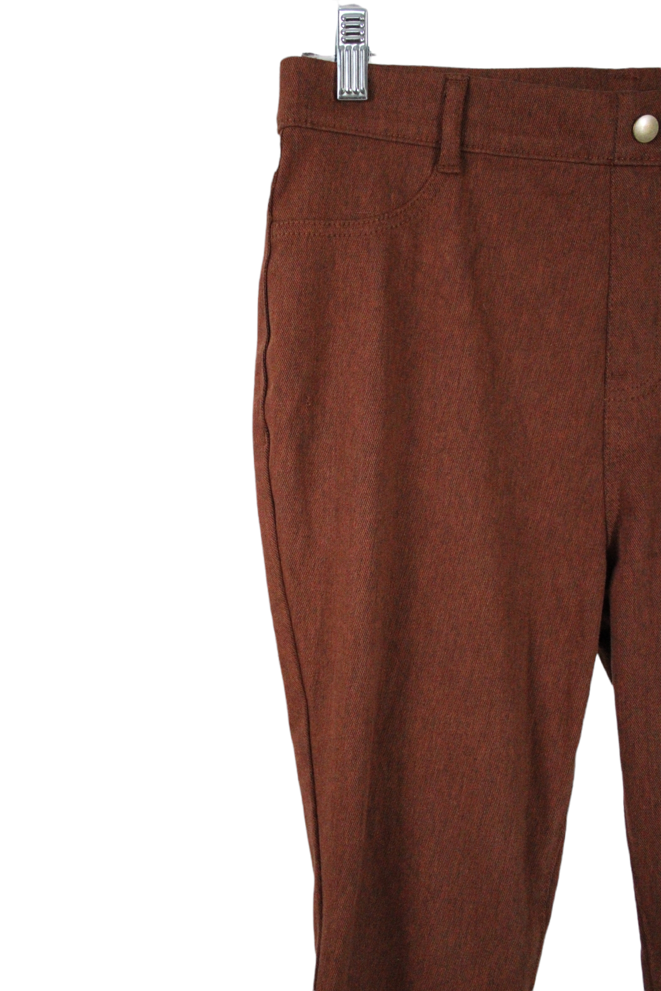 Time And Tru Rust Orange Stretch Jegging | S (4-6)