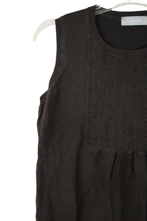 Liz Claiborne Brown Knit Tank | L