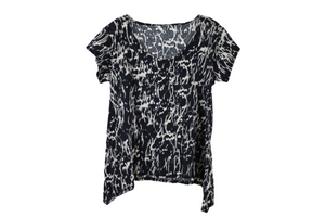 Kenneth Cole Patterned Top | L