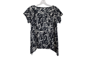 Kenneth Cole Patterned Top | L