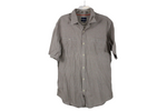St. John's Bay Tan Button Down Shirt | L