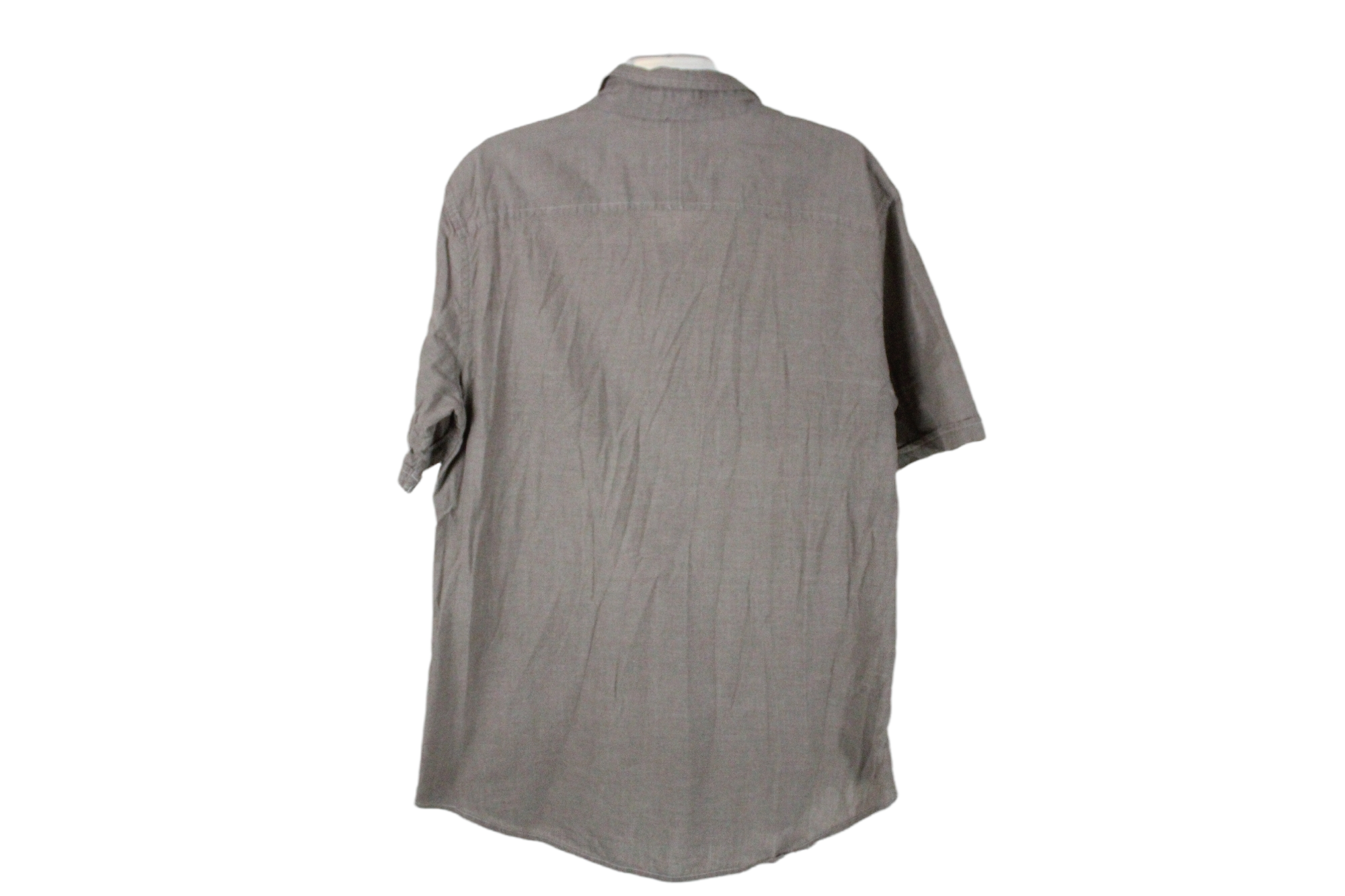 St. John's Bay Tan Button Down Shirt | L