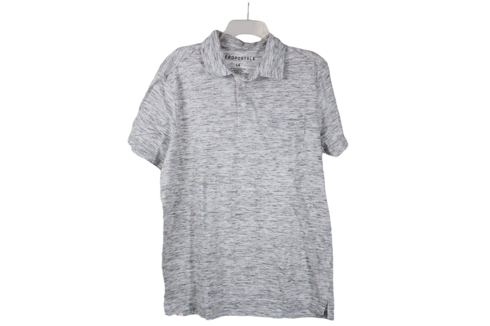 Aeropostale Heathered Polo | L