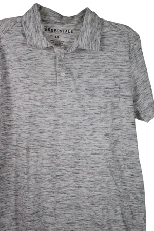 Aeropostale Heathered Polo | L