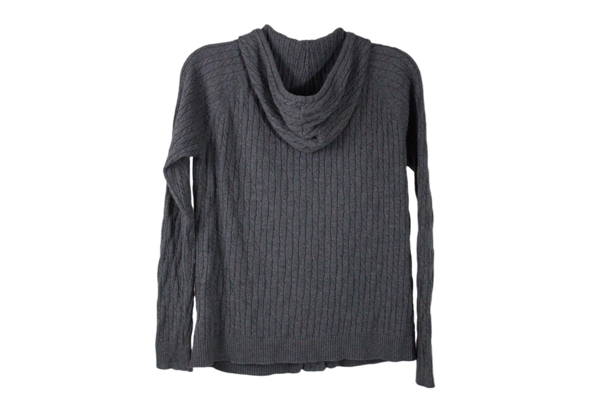 Covington Gray Zip Up Sweater | M