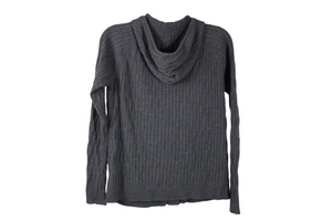 Covington Gray Zip Up Sweater | M