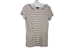 Willi Smith Tan Striped Top | M