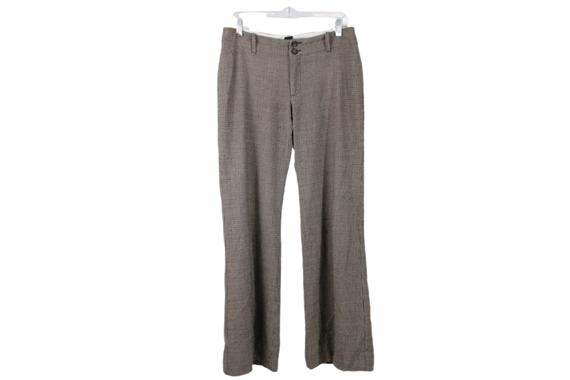 Banana Republic Hounds Tooth Brown Pant | 6