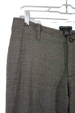 Banana Republic Hounds Tooth Brown Pant | 6