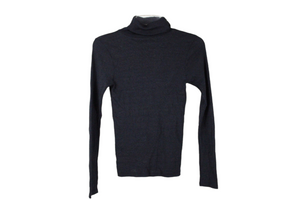 Michael Stars 100% American Navy Blue Turtleneck | S
