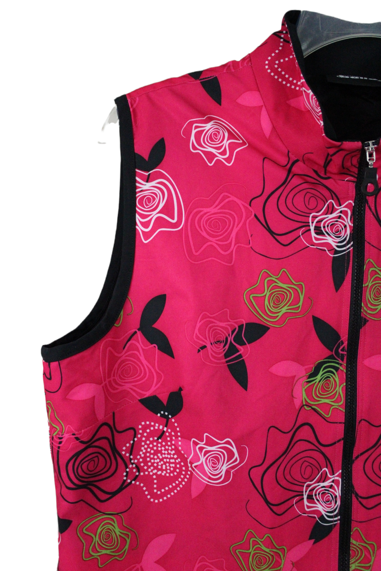 Bolle Pink Floral Vest | L