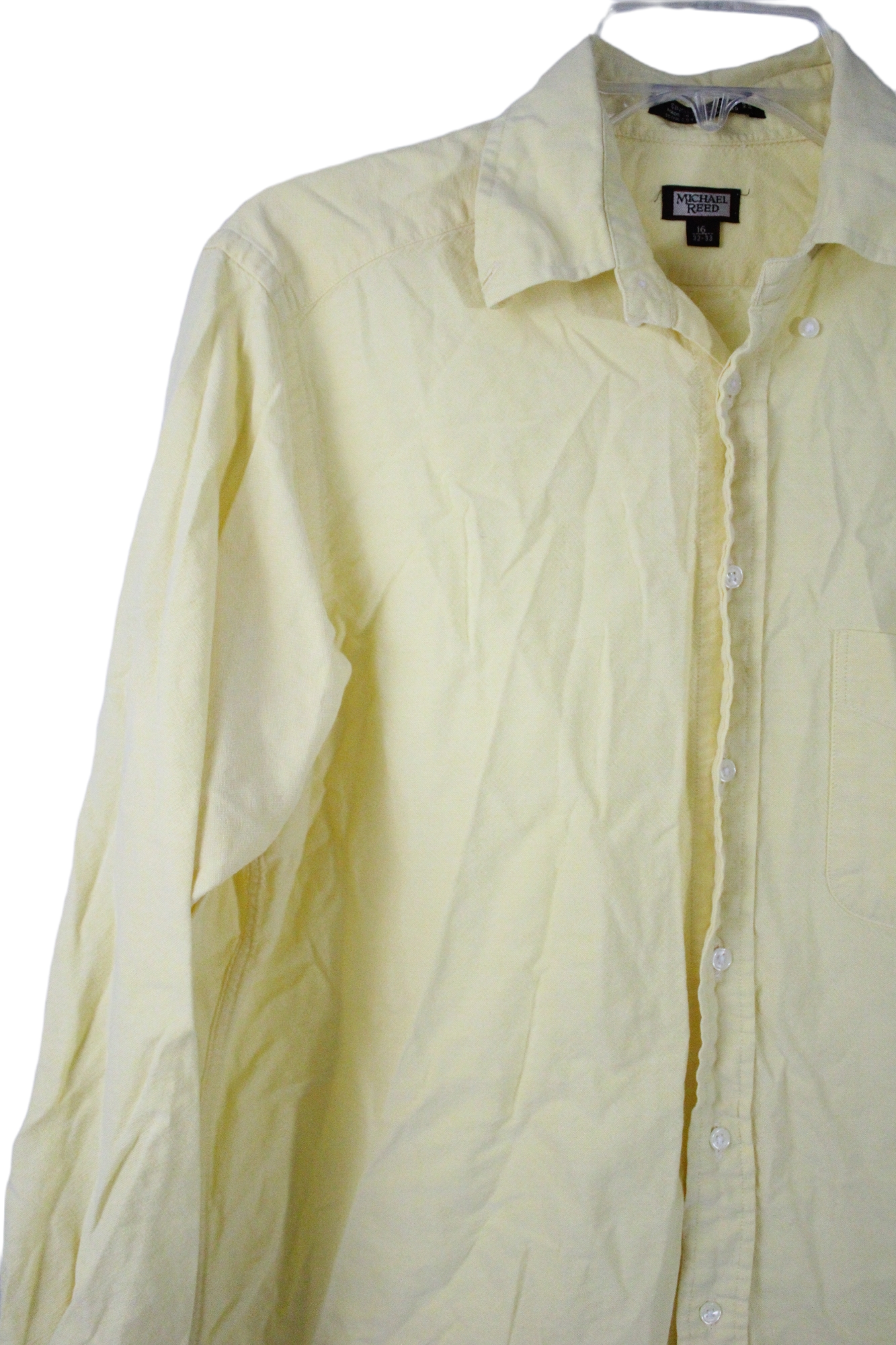 Michael Reed Yellow Button Down | 16 32-33