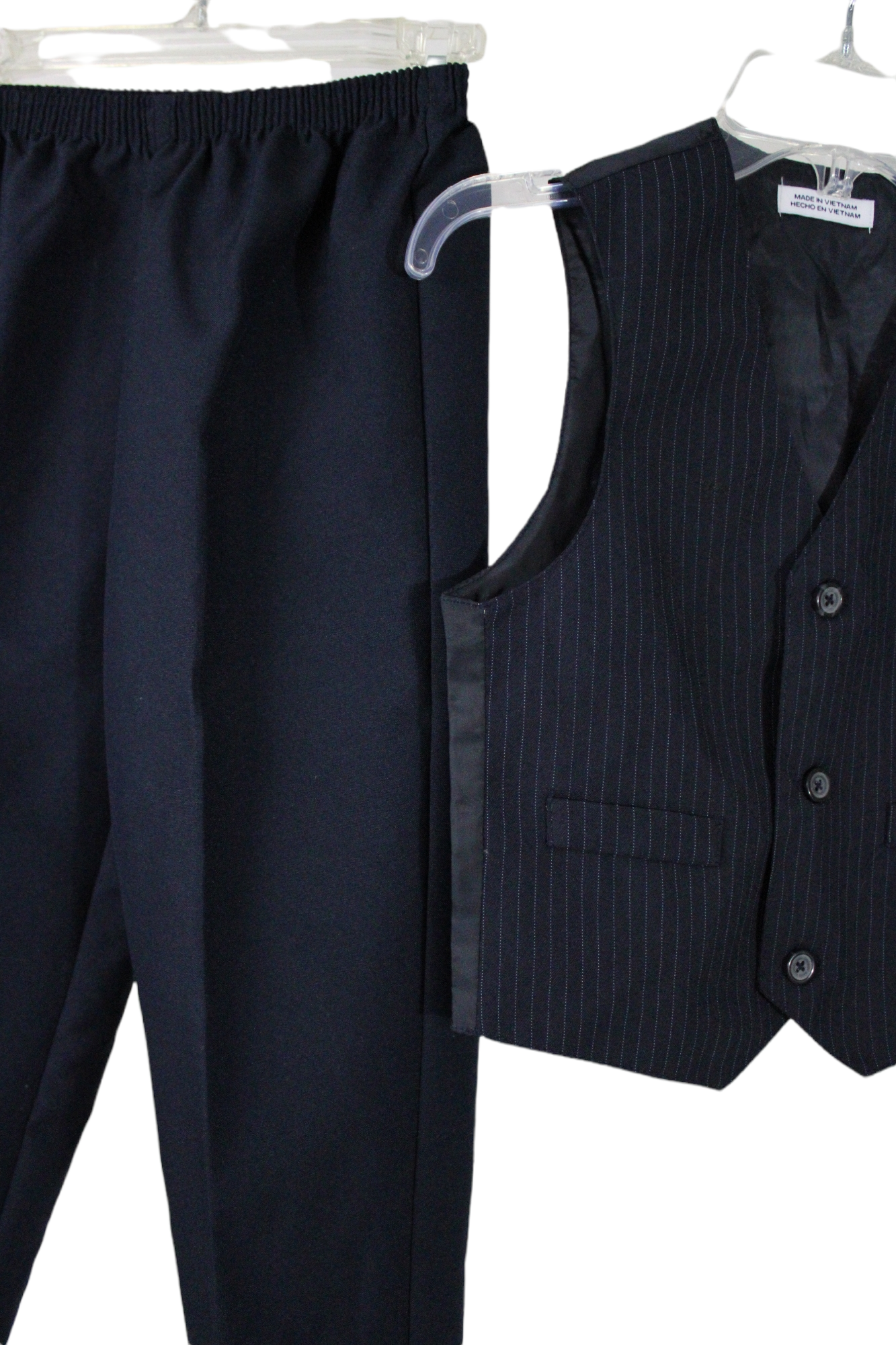 Dark Navy Blue Vest & Pant Set | 4T