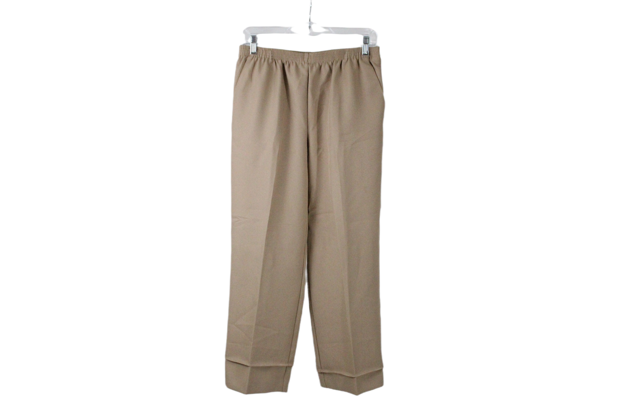 NEW Alfred Dunner Tan Proportioned Short Pant | 8 Petite