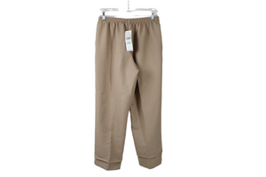 NEW Alfred Dunner Tan Proportioned Short Pant | 8 Petite