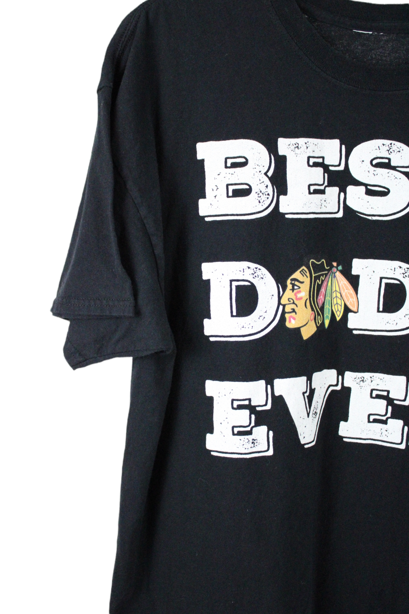 Best Dad Ever Black Tee | XL
