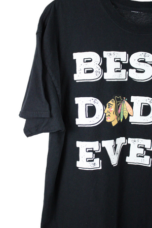Best Dad Ever Black Tee | XL