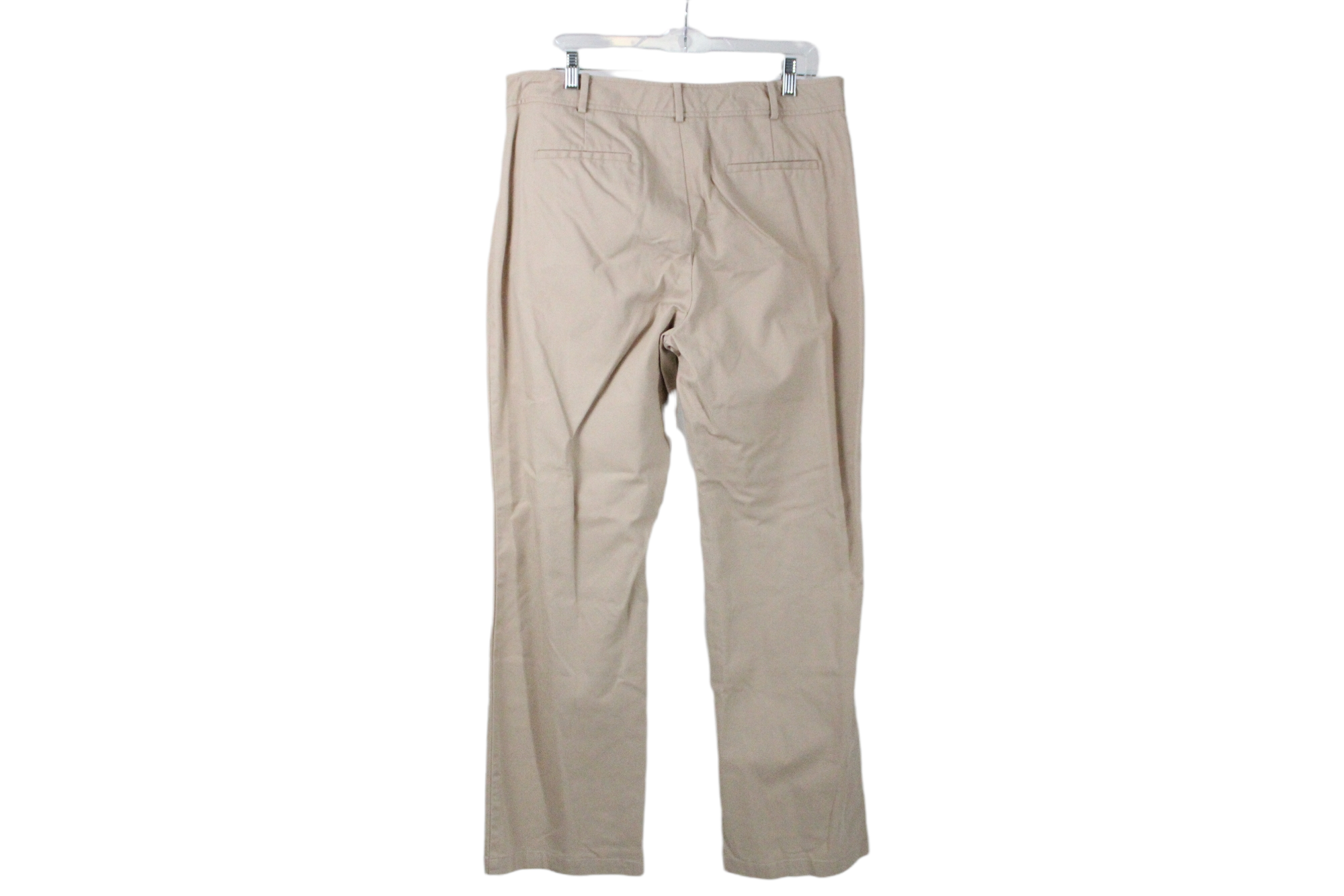 Talbots Curvy Tan Cotton Pant | 14