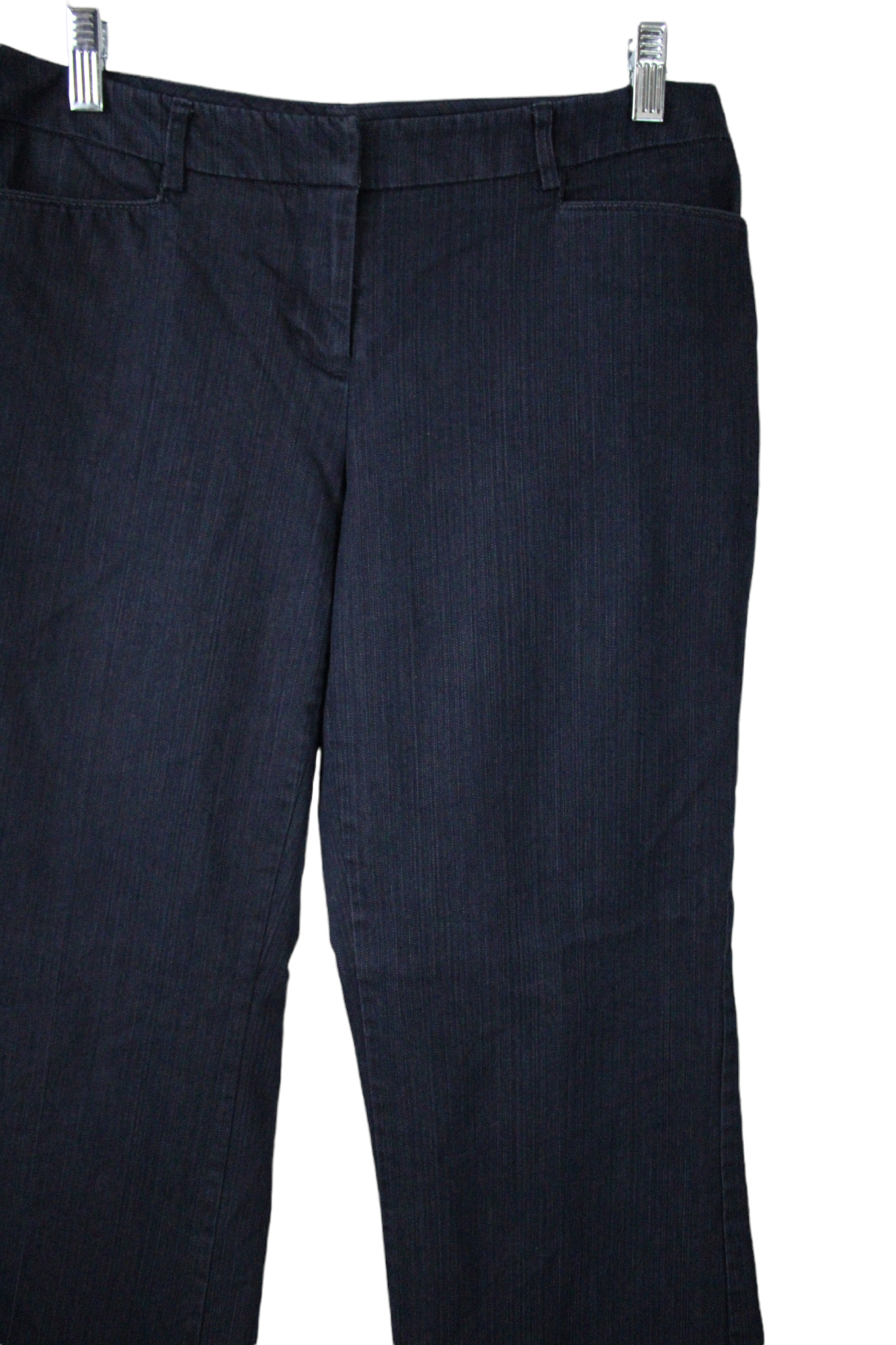 New York & Company Stretch Chambray Pant | 6