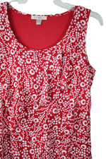 Roz & Ali Red Floral Tank | S