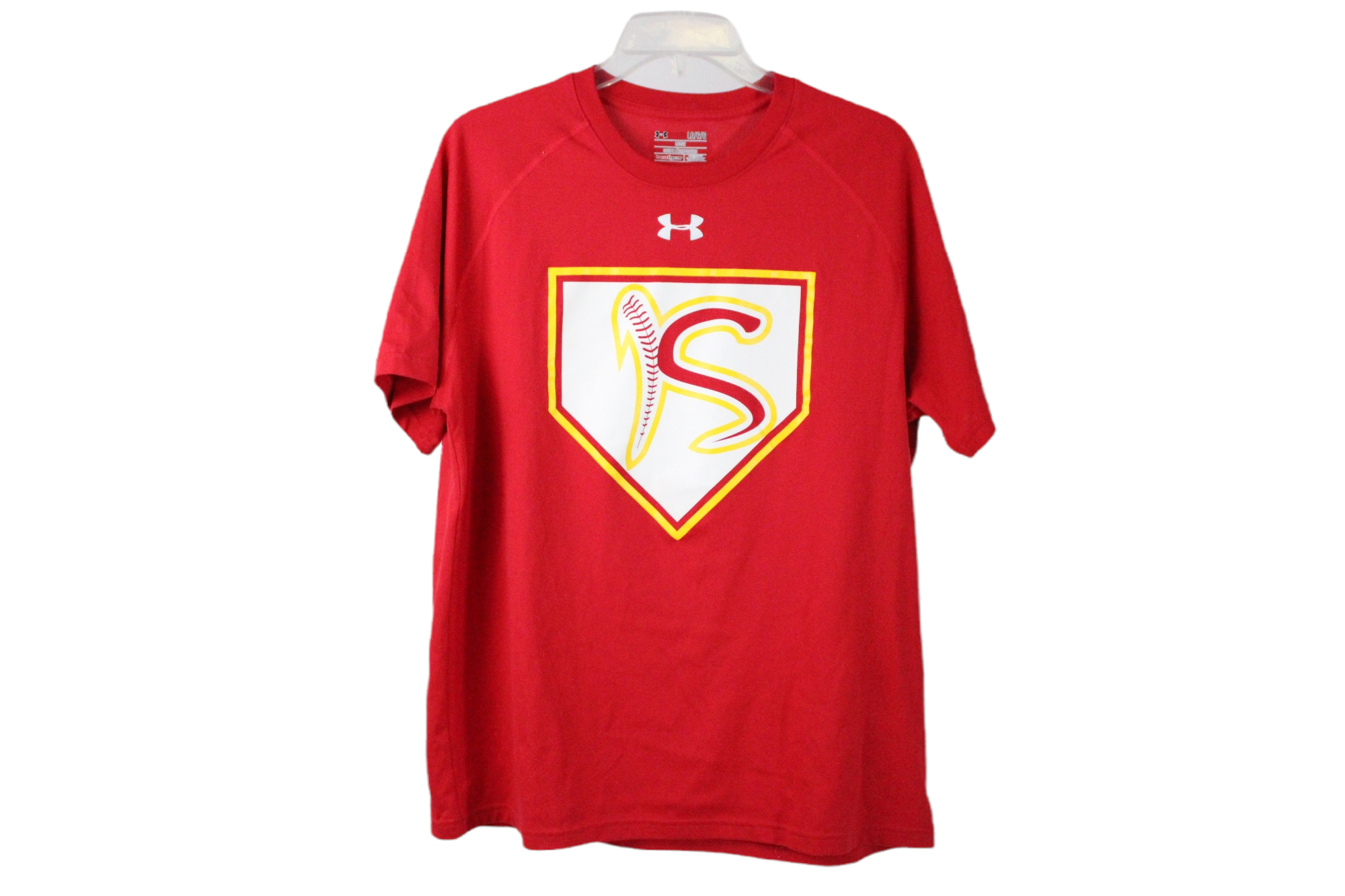 Under Armour HeatGear Loose fit Red Shirt | L