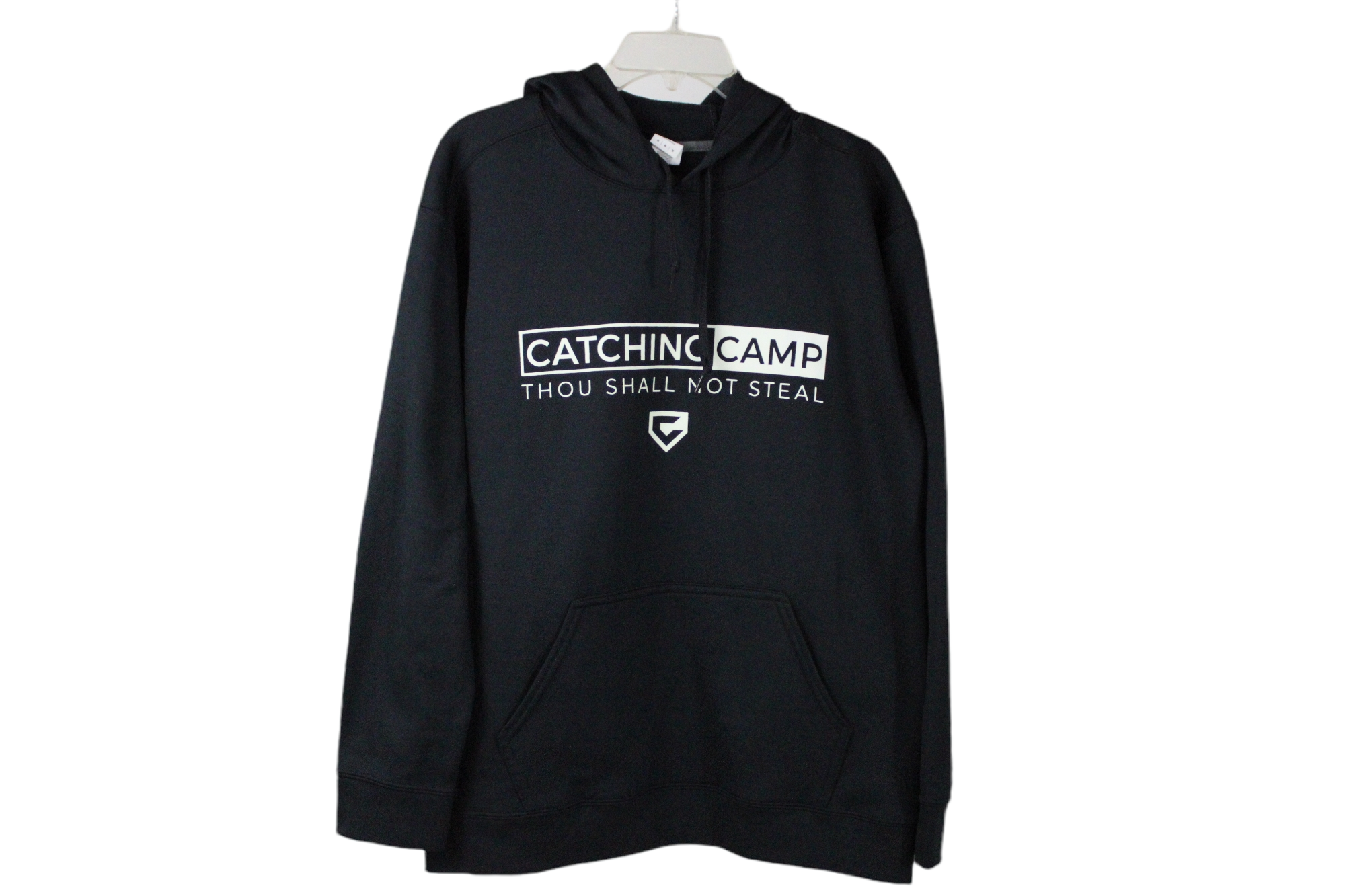 Catching Camp Black Hoodie | M