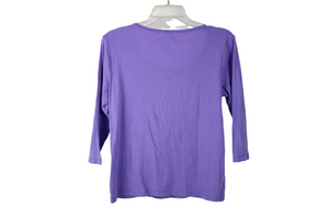 Architect Purple Cotton Shirt | XL