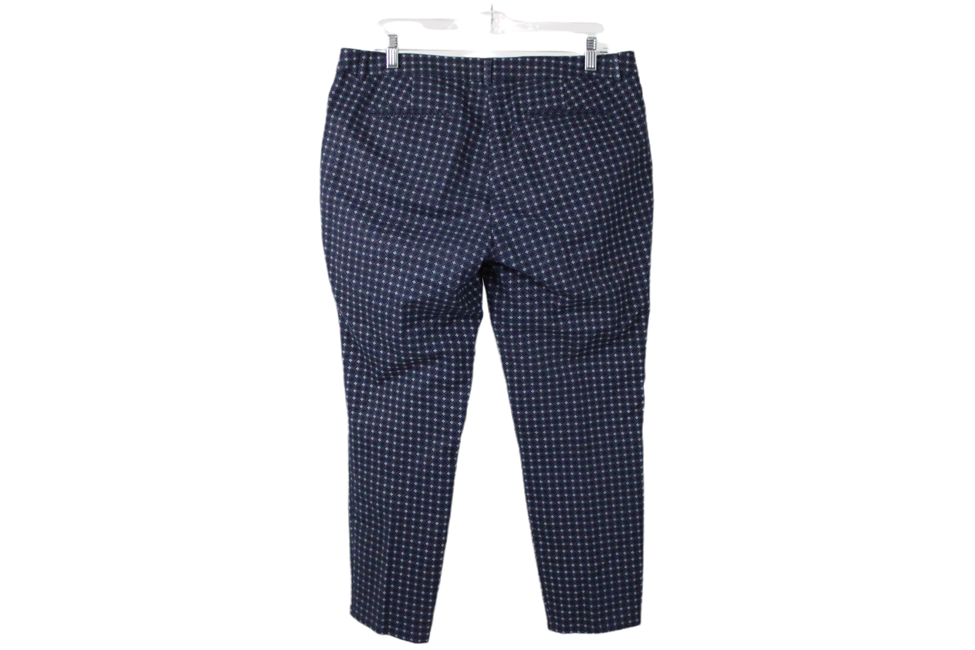 Kenar Navy Blue Pattern Pant | 12