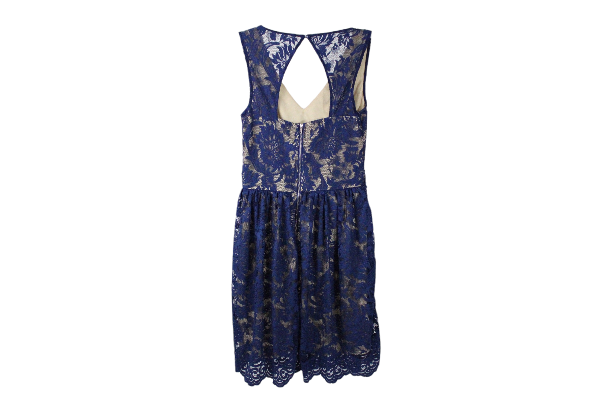 Francesca's Blue Lace Dress | XXS
