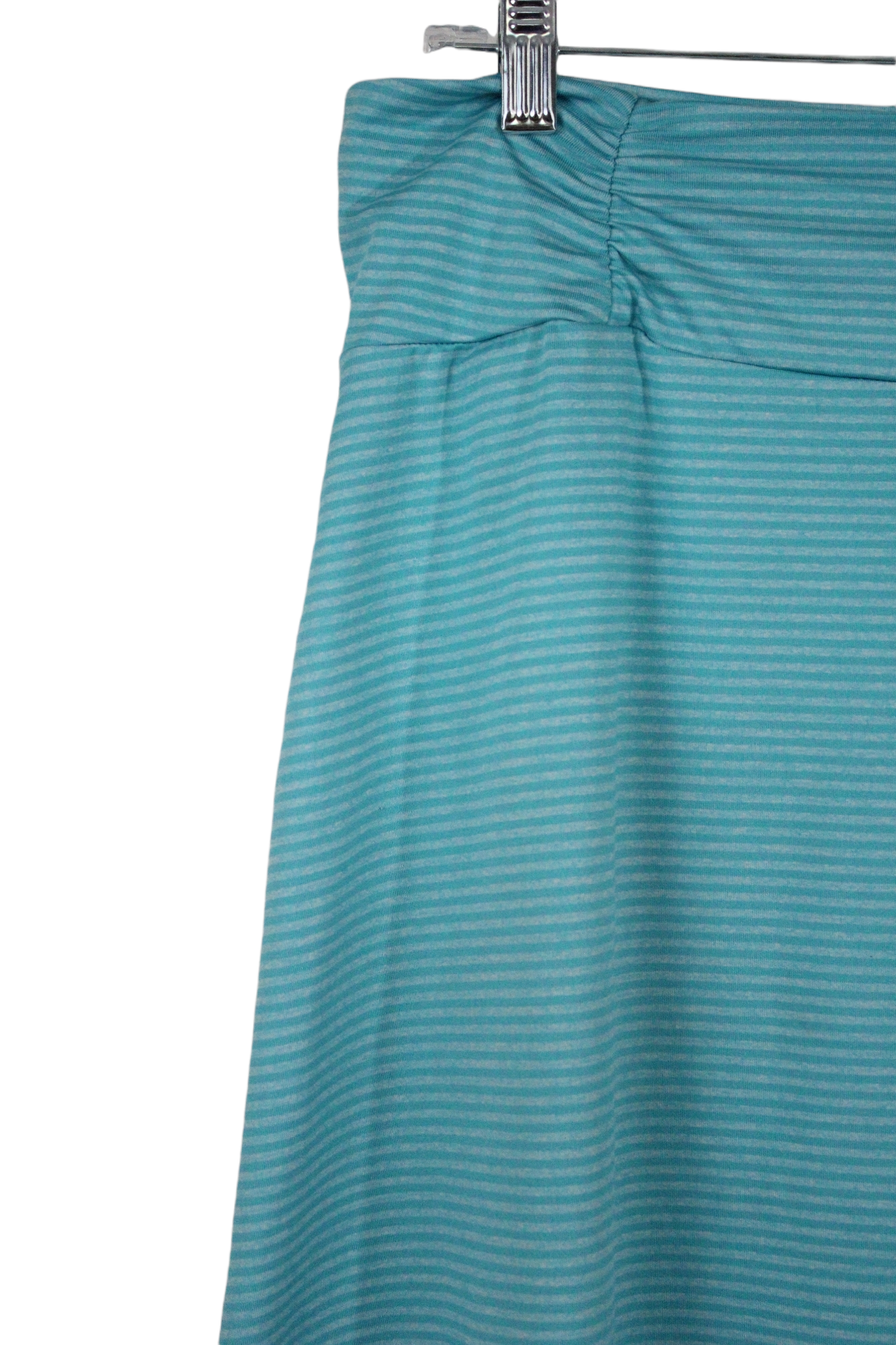 Tranquility Blue Striped Skirt | L