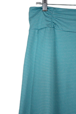 Tranquility Blue Striped Skirt | L