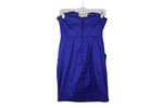 City Triangles Cobalt Blue Fitted Strapless Dress | 3