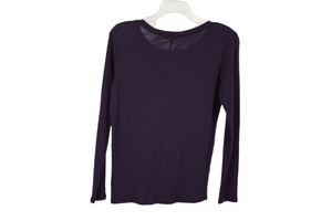 Daisy Fuentes Purple Long sleeved Shirt | L