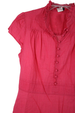 J.Crew Pink Cotton Shirt | S